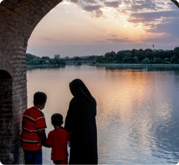 A photo of Iranians