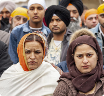 A photo of Punjabi Sikhs